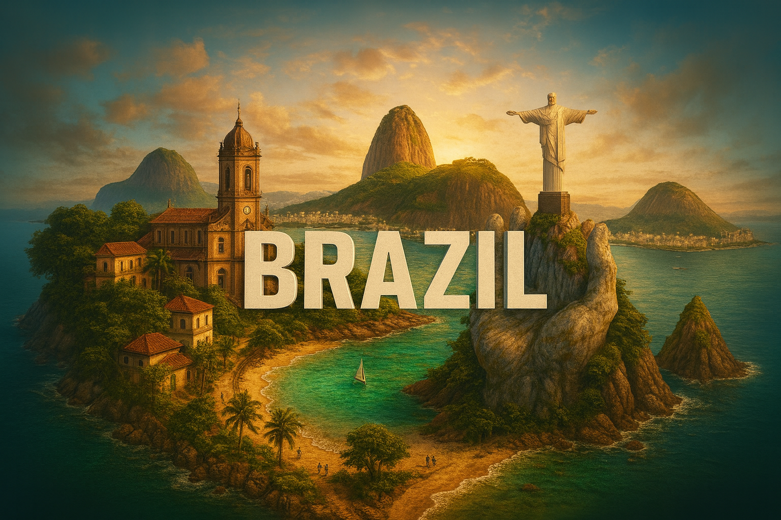 تور برزیل(1شب سائوپائولو+3شب ایگواسو+4شب ریو دوژانیرو+2شب کمپوس)